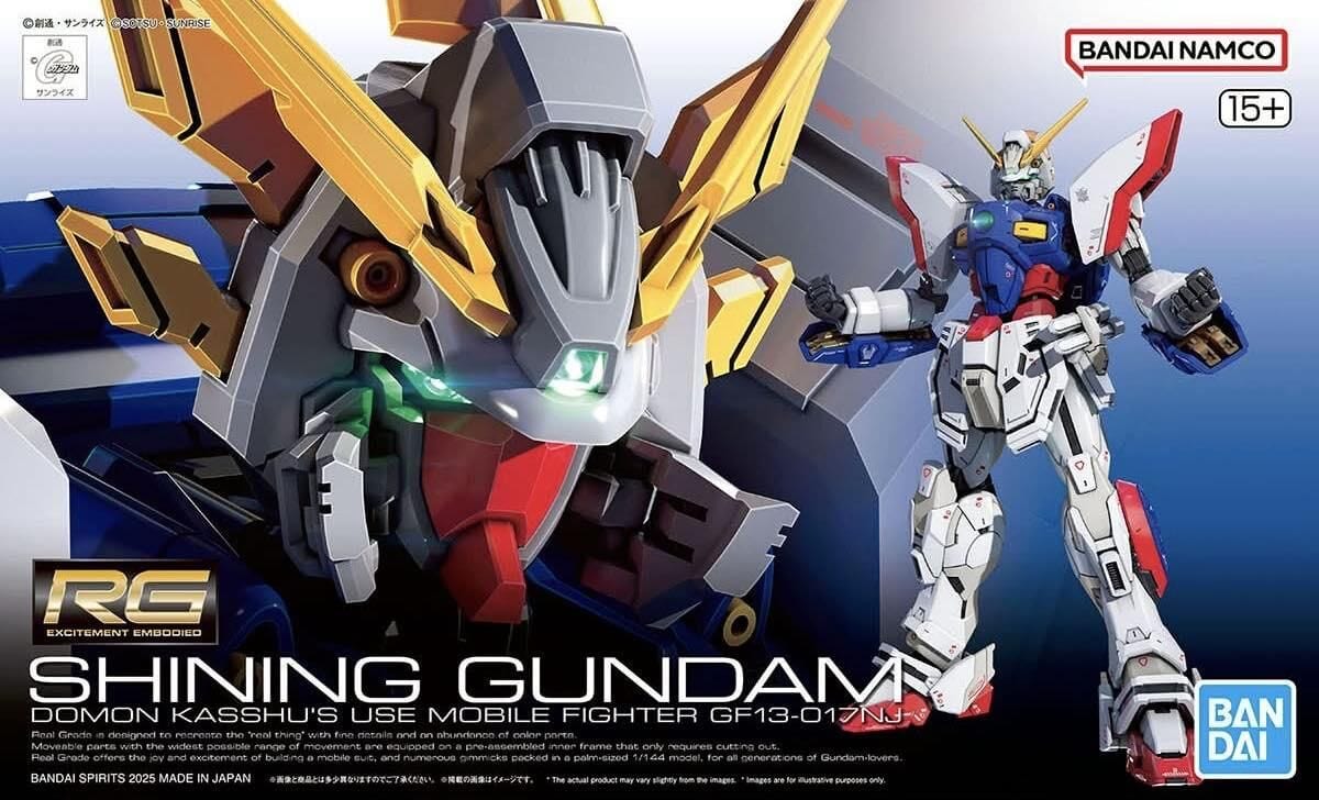 Bandai 1/144 RG Shining Gundam [5068705]