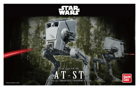 Bandai 1/48 Star Wars AT - ST Plastic Model Kit [5064105] - Hobbytech Toys