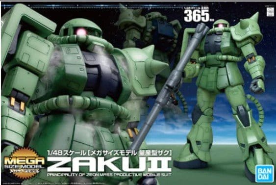 Bandai 1/48 Zaku II Mega Size [5060680] - Hobbytech Toys