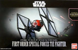 Bandai 1/72 Star Wars First Order Special Forces Tie Fighter Model Kit [5069224]