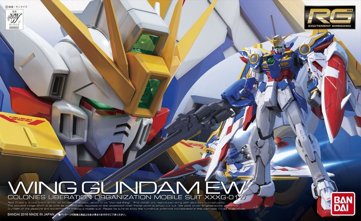 Bandai 1/144 RG XXXG - 01W Wing Gundam EW [5063053] - Hobbytech Toys
