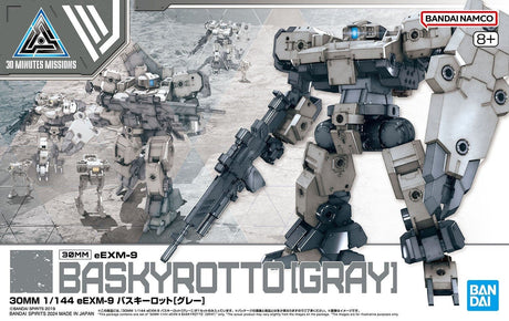 Bandai 30MM 1/144 eEXM - 9 Baskyrotto - GRAY [5066310] - Hobbytech Toys