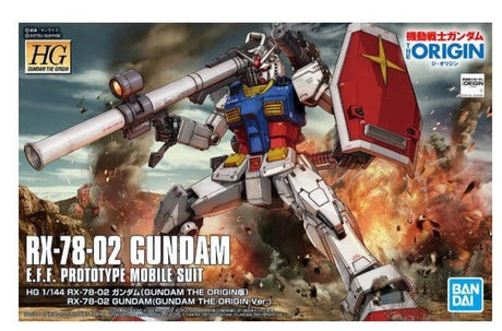 Bandai 5058929 1/144 HG Rx - 78 - 02 Gundam (Gundam The Origin Ver.) - Hobbytech Toys