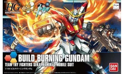 Bandai 5060373 HGBF 1/144 Build Burning Gundam - Hobbytech Toys
