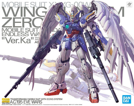 Bandai 5060760 MG 1/100 Wing Gundam Zero EW Ver Ka Gundam Wing - Hobbytech Toys