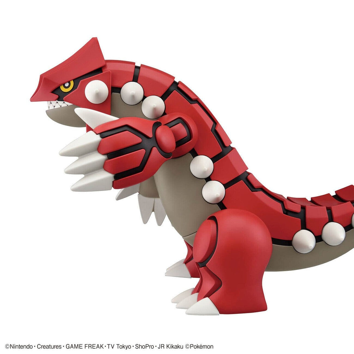 Bandai 5066016 Groudon Pokemon Plastic Model Kit - Hobbytech Toys