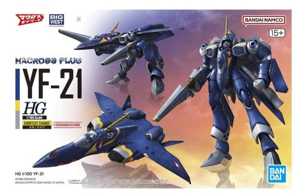 Bandai 50662801 HG 1/100 Macross YF-21