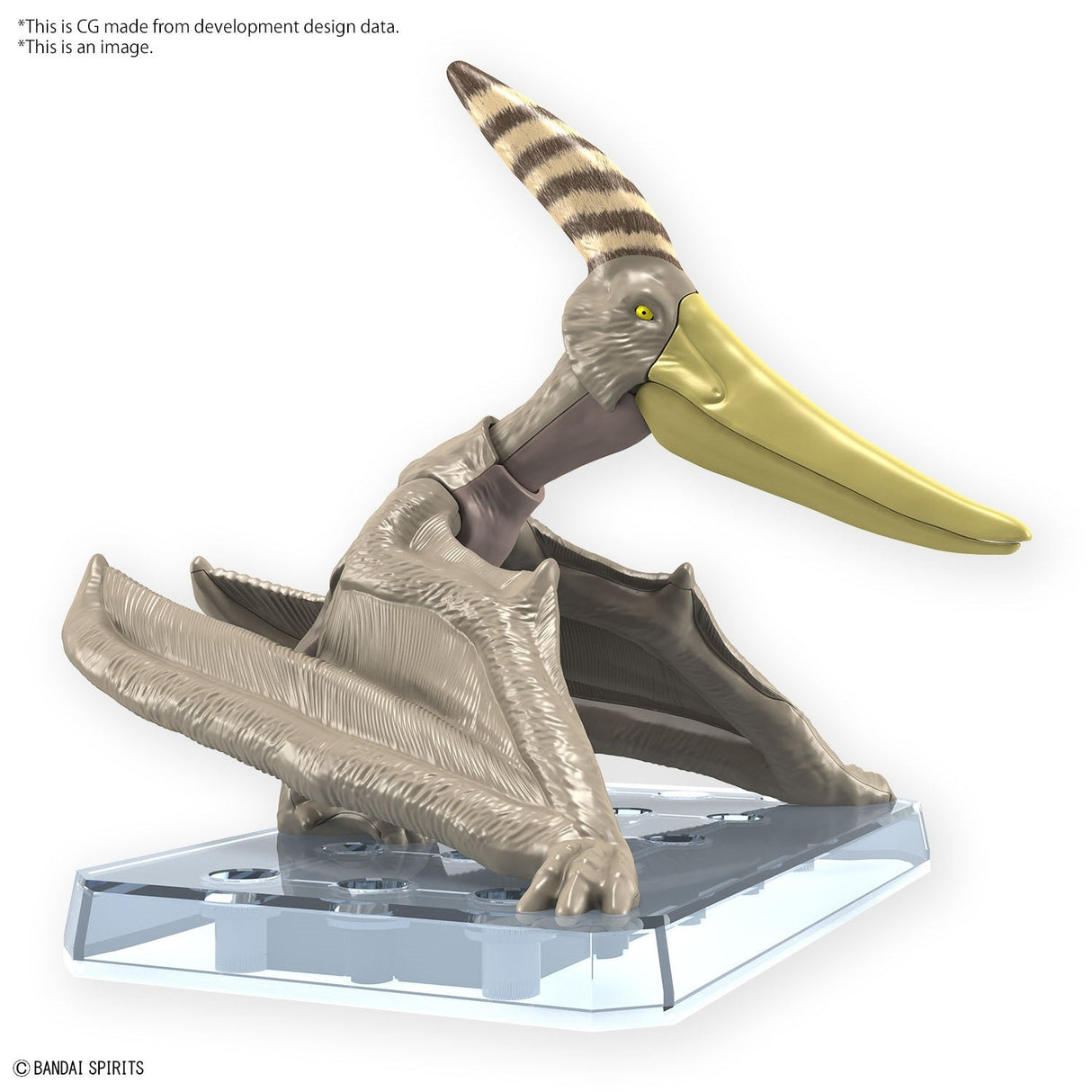 Bandai 5066282 PLANNOSAURUS Pteranodon Dinosaur Plastic Model Kit - Hobbytech Toys