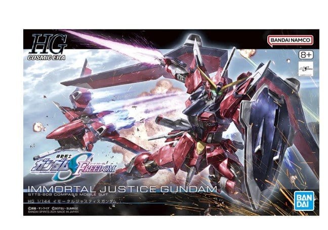 Bandai 5066285 HG 1/144 Immortal Justice Gundam - Hobbytech Toys