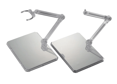 Bandai Action Base 6 Clear Color with Mirror Sticker Set [5067156] - Hobbytech Toys