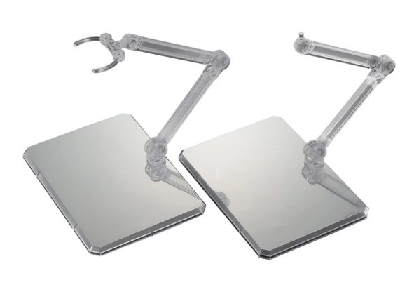 Bandai Action Base 7 Clear Color with Mirror Sticker Set [5067157] - Hobbytech Toys