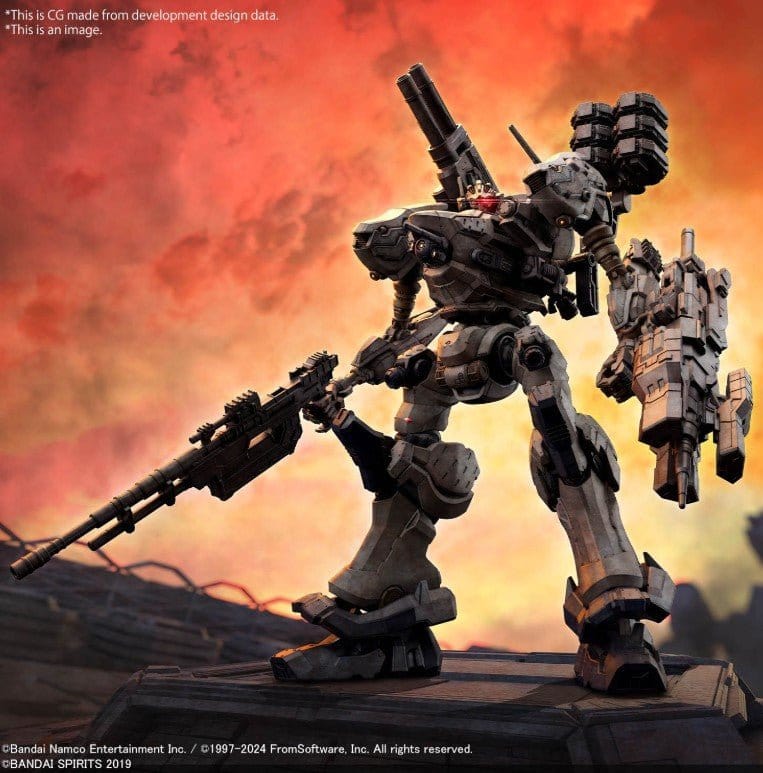 Bandai Armored Core VI Fires of Rubicon RaD CC - 2000 Orbiter Nightfall 30MM [5067168] - Hobbytech Toys