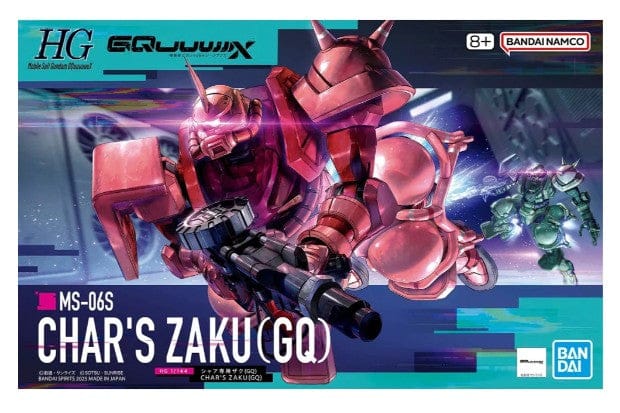 Bandai HG 1/144 Char's Zaku(GQ) [5069190]