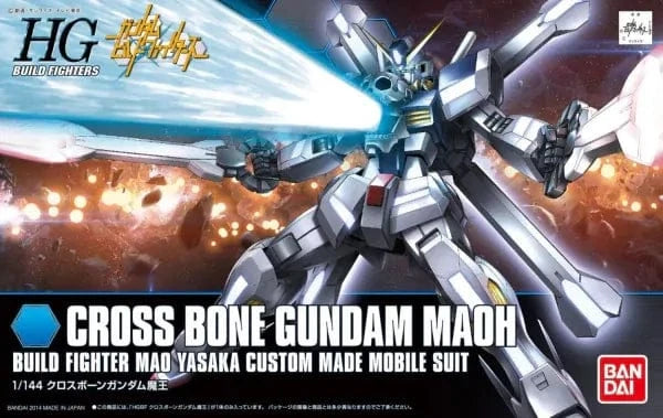 Bandai HGBF 1/144 Cross Bone Gundam Maoh [5069220]