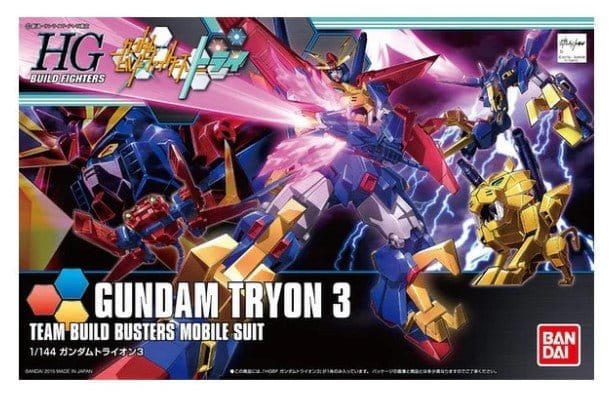 Bandai HGBF 1/144 Gundam Tryon 3 Gundam Build Fighters [5058797] - Hobbytech Toys