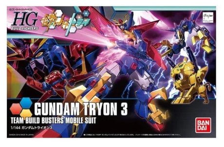 Bandai HGBF 1/144 Gundam Tryon 3 Gundam Build Fighters [5058797] - Hobbytech Toys