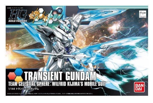 Bandai HGBF 1/144 Transient Gundam Build Fighters [5055441] - Hobbytech Toys