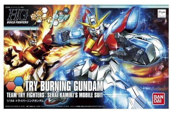 Bandai HGBF 1/144 Try Burning Gundam Build Fighters [5055437] - Hobbytech Toys