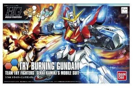 Bandai HGBF 1/144 Try Burning Gundam Build Fighters [5055437] - Hobbytech Toys