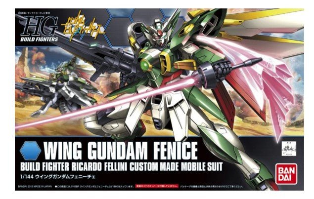 Bandai HGBF 1/144 Wing Gundam Fenice Gundam Build Fighters [5058788] - Hobbytech Toys