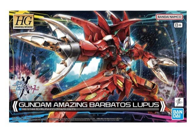 Bandai HGBM 1/144 Gundam Amazing Barbatos Lupus Gundam Build Metaverse [5066699] - Hobbytech Toys