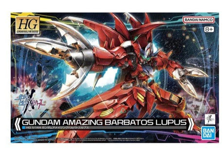 Bandai HGBM 1/144 Gundam Amazing Barbatos Lupus Gundam Build Metaverse [5066699] - Hobbytech Toys
