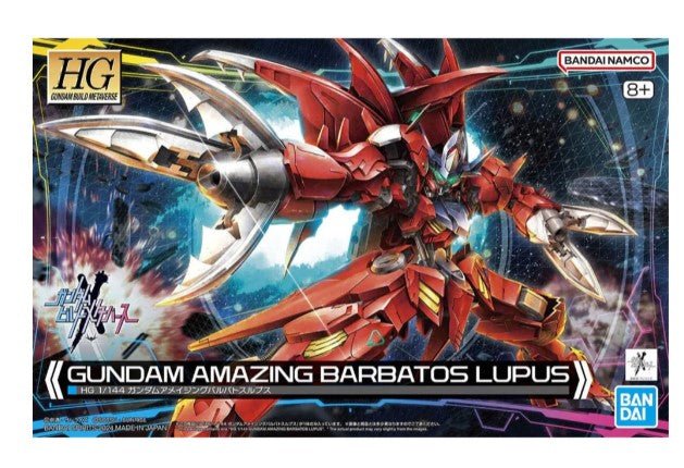 Bandai HGBM 1/144 Gundam Amazing Barbatos Lupus Gundam Build Metaverse [5066699] - Hobbytech Toys