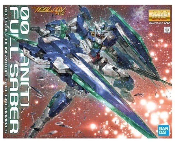 Bandai MG 1/100 00 Qan T Full Saber Gundam 00 [5055328] - Hobbytech Toys