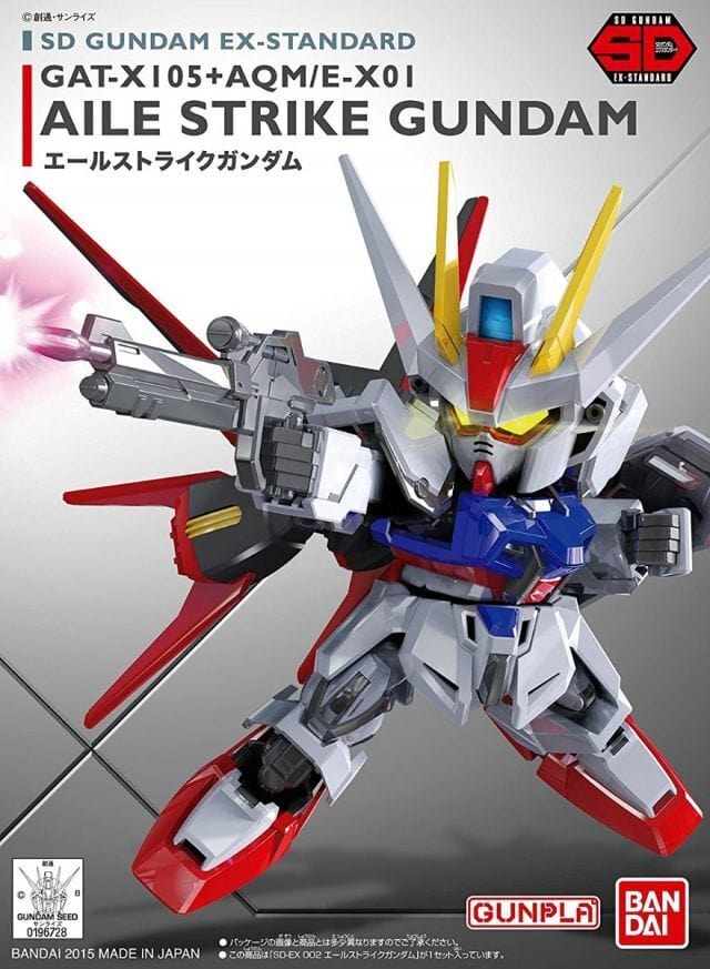 Bandai SD Gundam EX-Standard 002 Aile Strike Gundam [G5065616]
