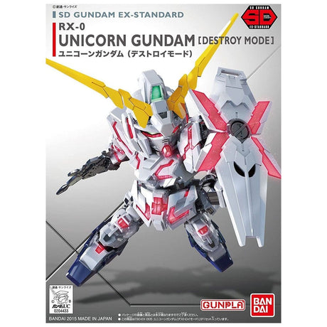 Bandai SD Gundam Ex - Standard 005 Unicorn Gundam (Destroy Mode) [5065619] - Hobbytech Toys