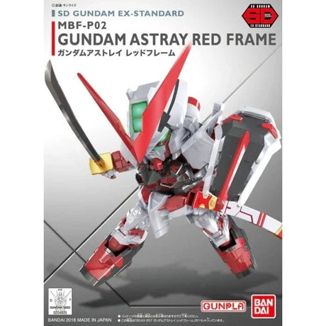 Bandai SD Gundam Ex - Standard 007 Gundam Astray Red Frame [5065621] - Hobbytech Toys