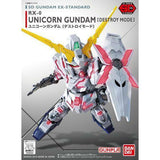 Bandai SD Gundam RX - 0 Unicorn Gundam (Destroy Mode) [5057966 ] - Hobbytech Toys