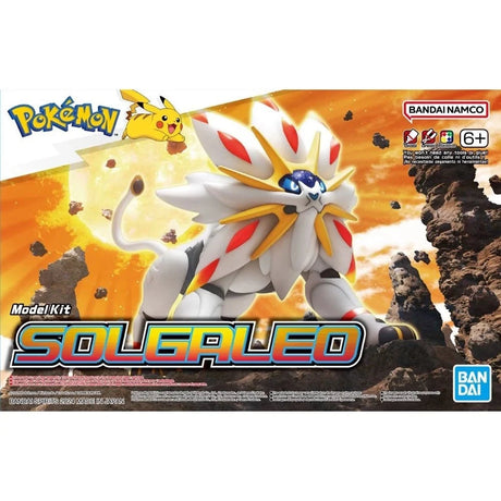 Bandai Solgaleo Pokemon Model Kit [5066553] - Hobbytech Toys