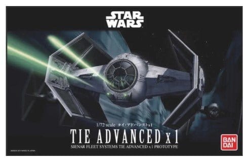 Bandai Star Wars 1/72 Tie Advanced X [G5066146] - Hobbytech Toys