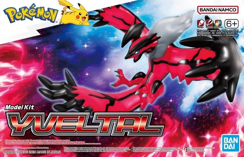 Bandai Yveltal Pokemon Model Kit [5066714] - Hobbytech Toys