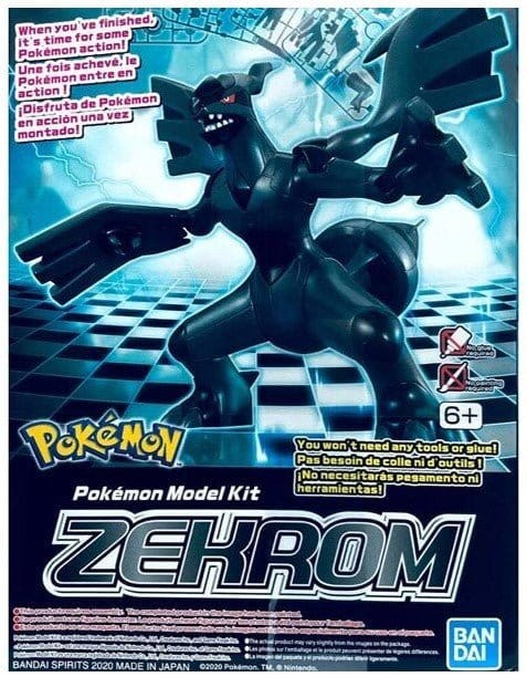 Bandai Zekrom Pokemon Model Kit [5060466] - Hobbytech Toys