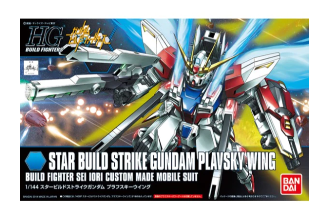 Bandai 5058789 HGBF 1/144 Star Build Strike Gundam Plavsky Wing Kit - Hobbytech Toys