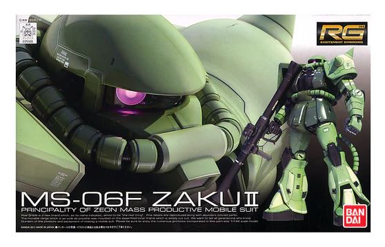 Bandai 506156 1/144 MG MS-06F Zaku II - Hobbytech Toys