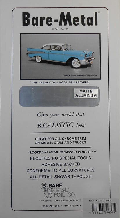 Bare Metal Foil - Matte Aluminum