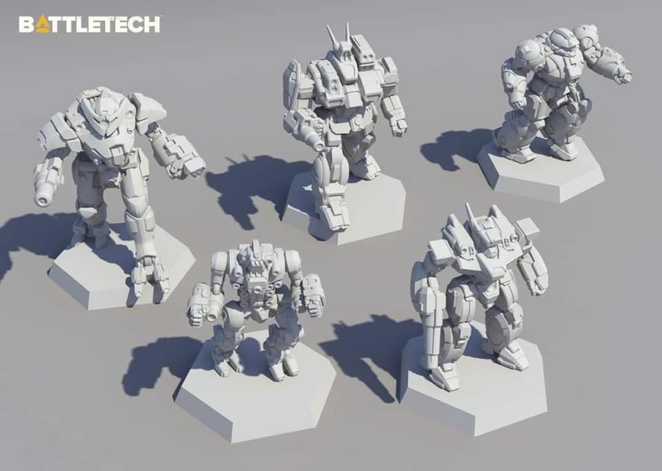 Battletech Clan Striker Star - Hobbytech Toys