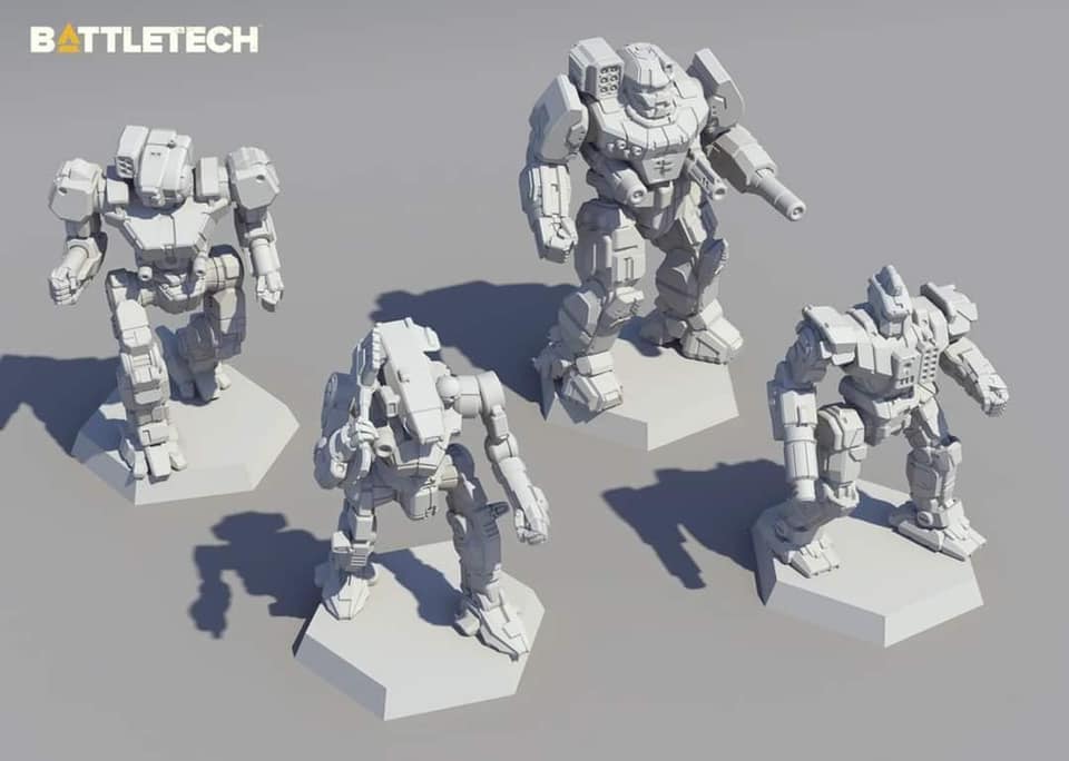 Battletech Inner Sphere Heavy Lance - Hobbytech Toys