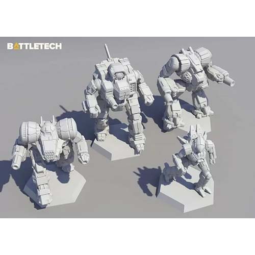 Battletech Inner Sphere Support Lance - Hobbytech Toys