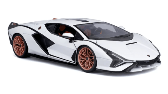 Bburago 1/18 2019 Lamborghini Sian FKP - 37 Diecast Model - Hobbytech Toys