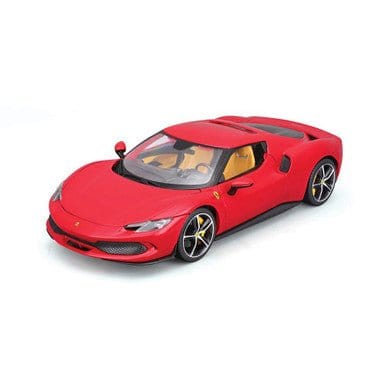 Bburago 1/18 2022 Ferrari 296 GTB - Rosso Corsa Diecast Model - Hobbytech Toys