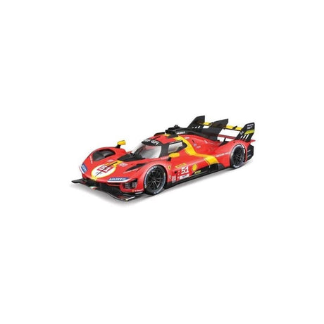 Bburago 1/18 2023 Ferrari 499P Le Mans Hyper Car #51 Diecast Model - Hobbytech Toys