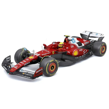 Bburago 1/18 2025 F-1 Ferrari #44 Lewis Hamilton Diecast Model