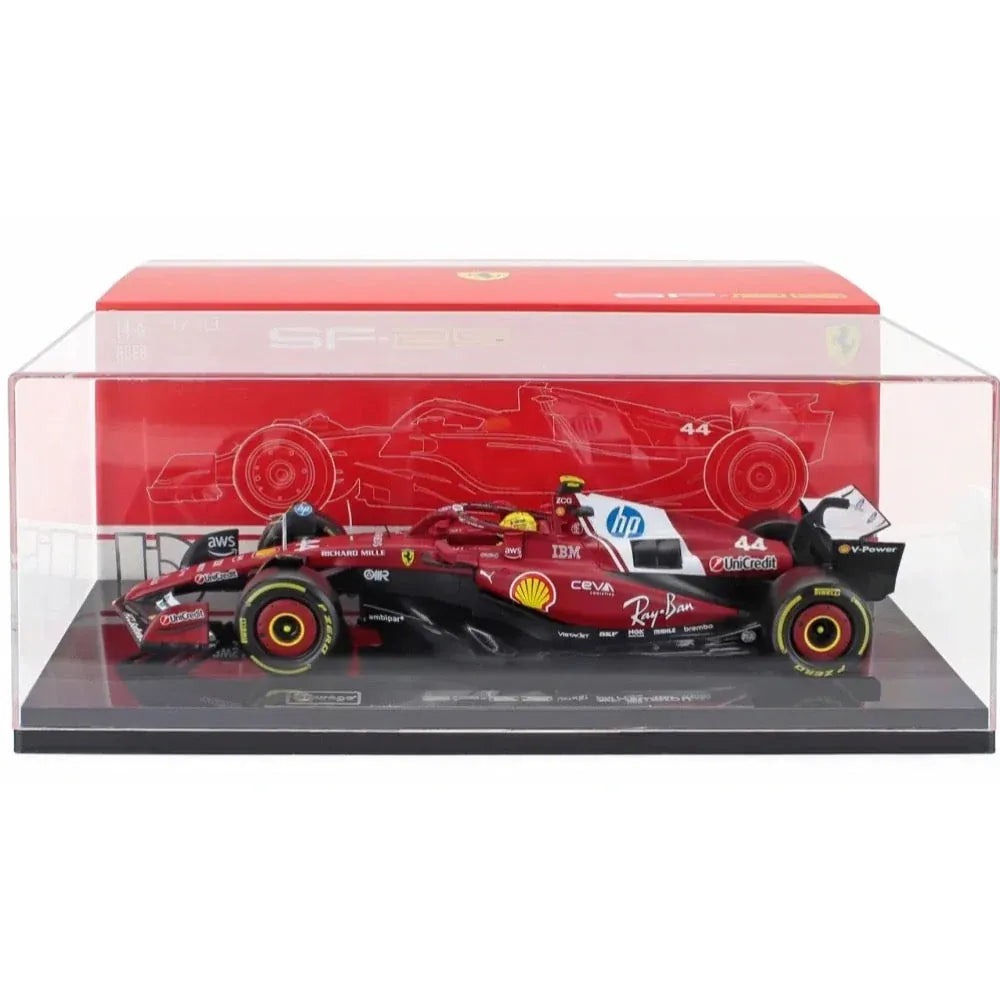 Bburago 1/18 2025 Scuderia Ferrari SF-25 #16 Leclerc in Showcase Diecast Model