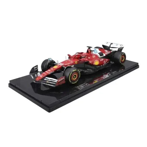 Bburago 1/18 2025 Scuderia Ferrari SF-25 #16 Leclerc in Showcase Diecast Model