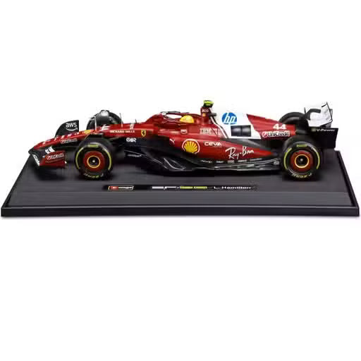 Bburago 1/18 2025 Scuderia Ferrari SF-25 #44 Hamilton in Showcase Diecast Model