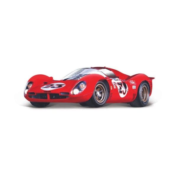 Bburago 1/24 1967 Ferrari 330 P4 196 Daytona Diecast Model - Hobbytech Toys